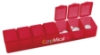 Garyline® 7-Day Pill Box - Translucent red